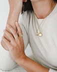 18 Karat Gold and Diamond Small Oval Locket