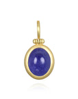 18 Karat Gold Tanzanite Cabochon Pendant