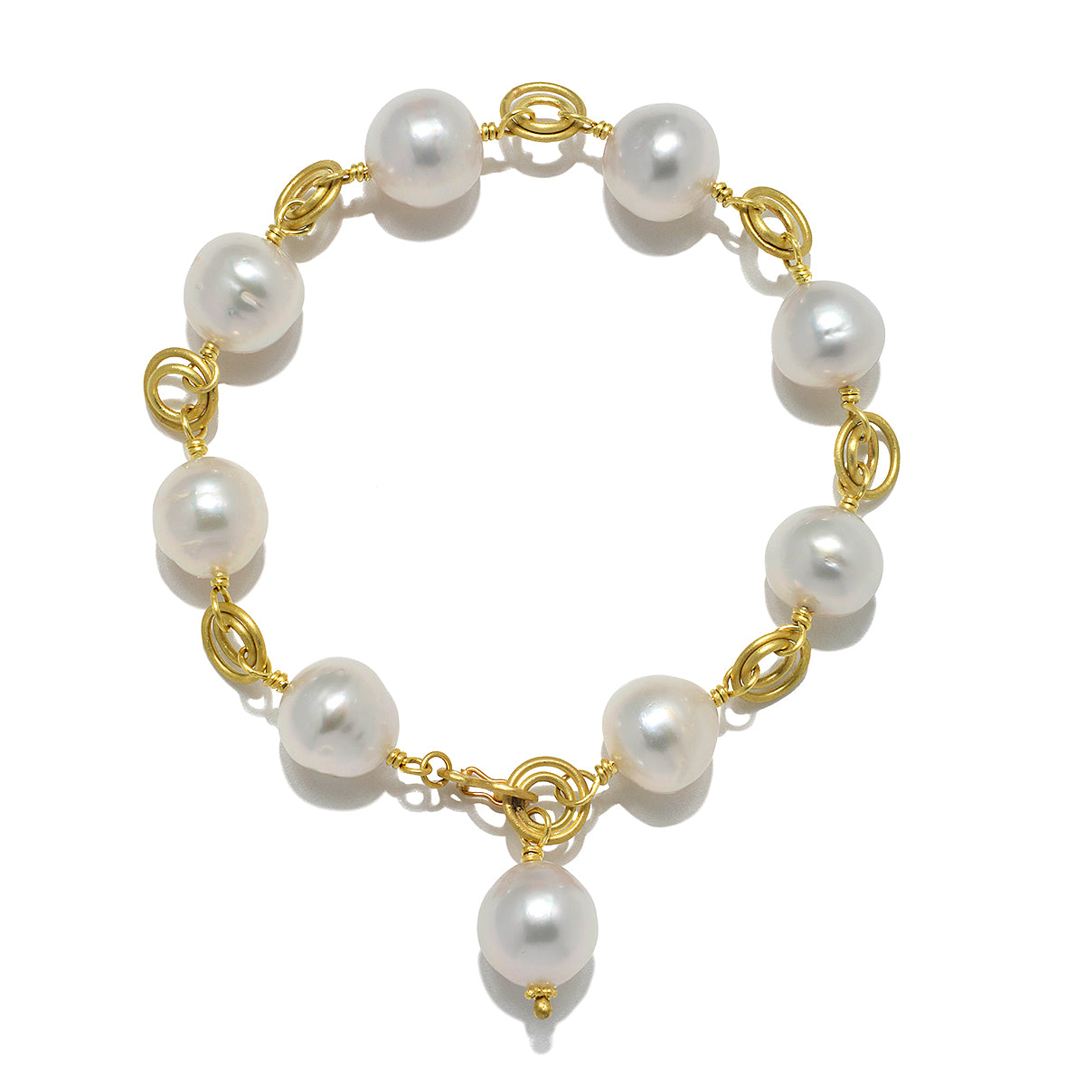 Color Blossom Bb Multi-motif Bracelet, Pink Gold, White Mother-of-pearl And  Diamonds
