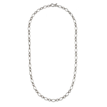Platinum Mini Marquise Link Chain