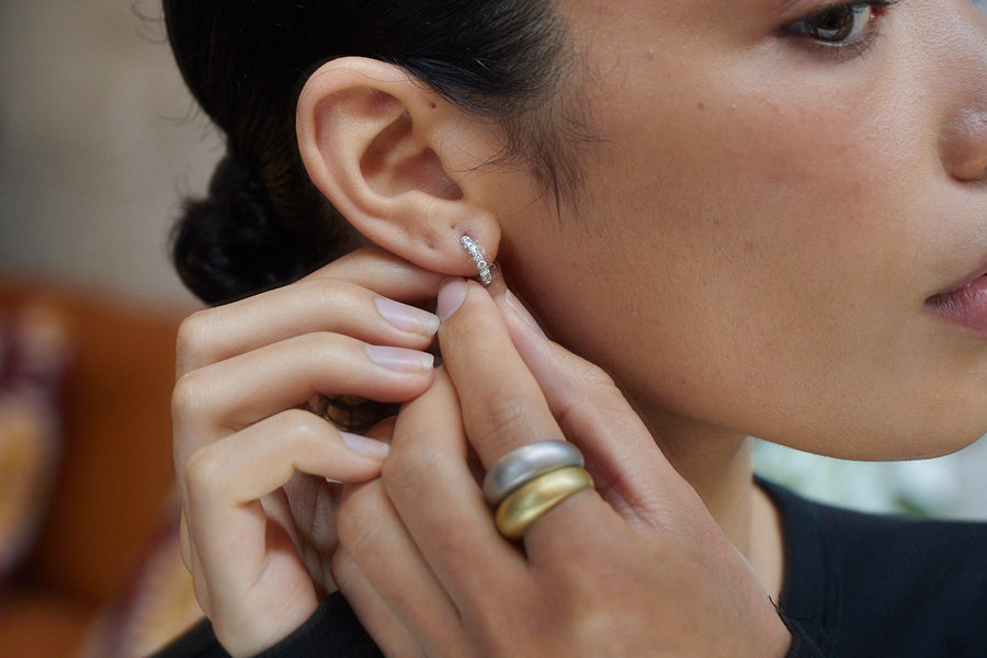 Platinum Low Dome Ring
