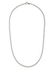 Platinum Oval Link Chain
