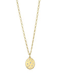 18 Karat Diamond Dog Tag Pendant - Large