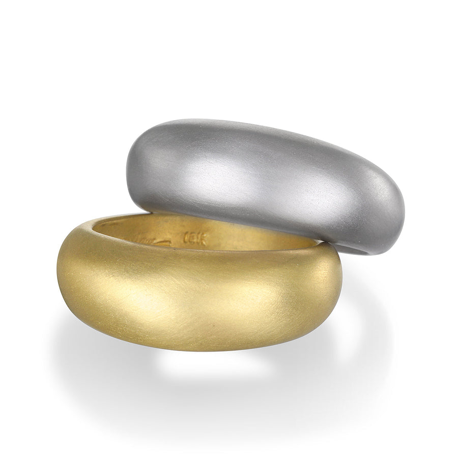 Platinum Low Dome Ring