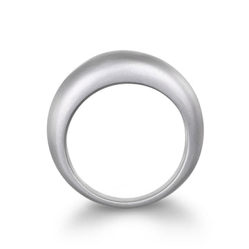 Platinum Low Dome Ring