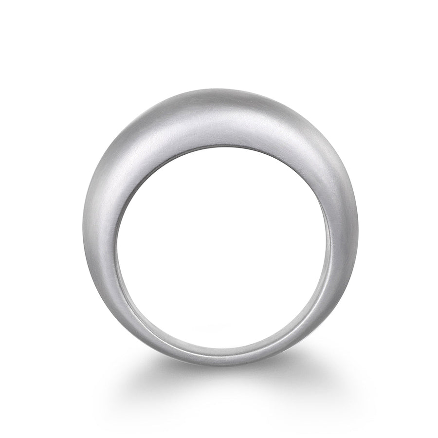 Platinum Low Dome Ring