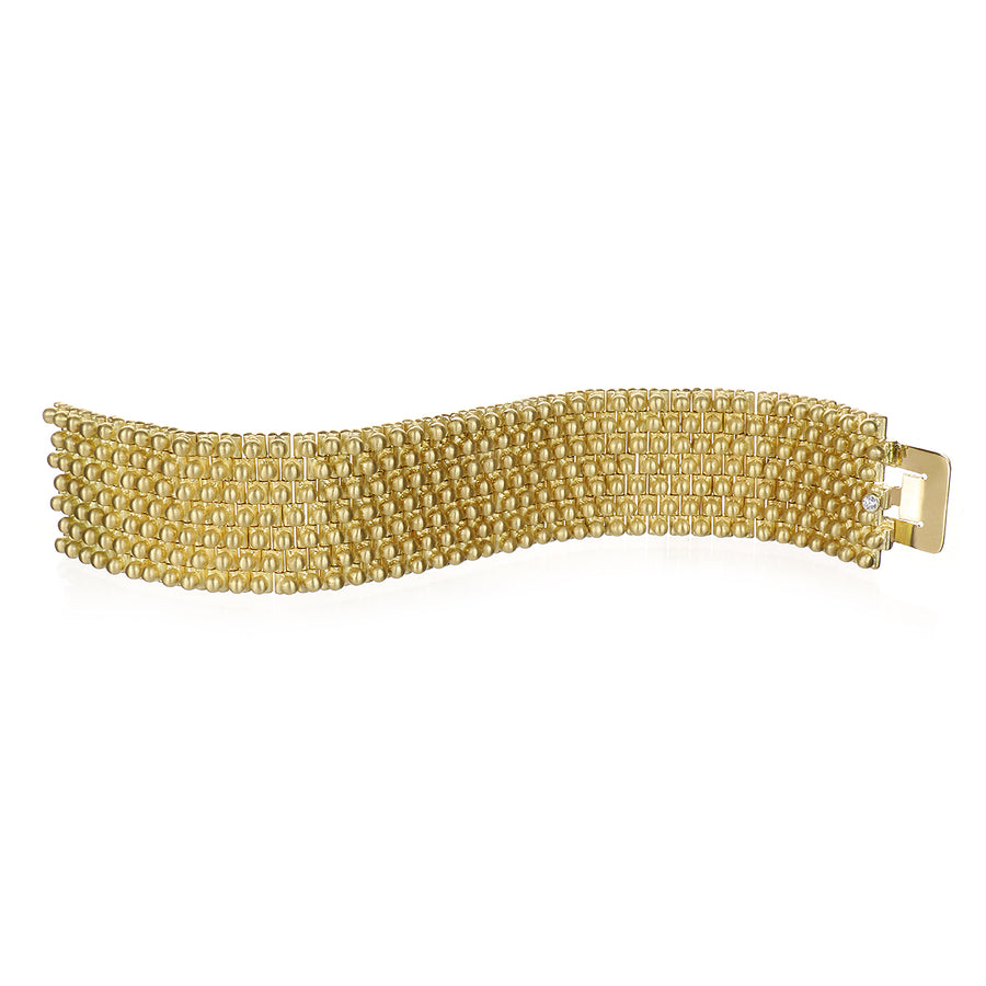 Flexible Gold Cuff