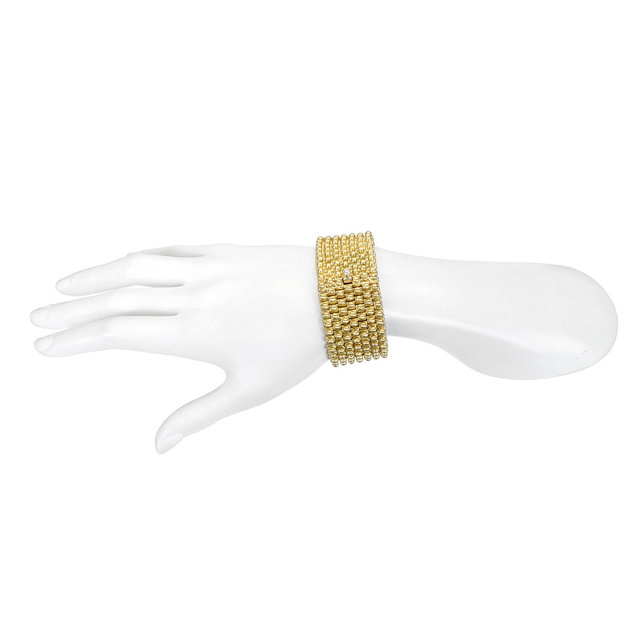Flexible Gold Cuff