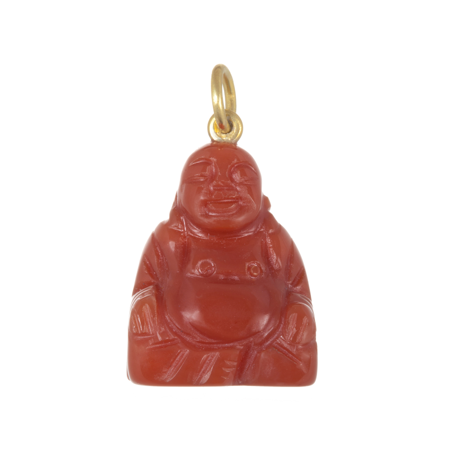 18 Karat Gold Gemstone Buddha Charms - Sold Separately