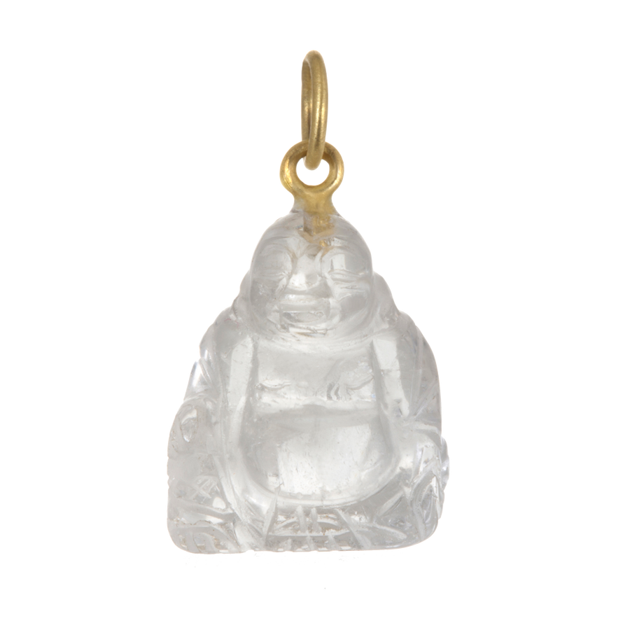 18 Karat Gold Gemstone Buddha Charms - Sold Separately
