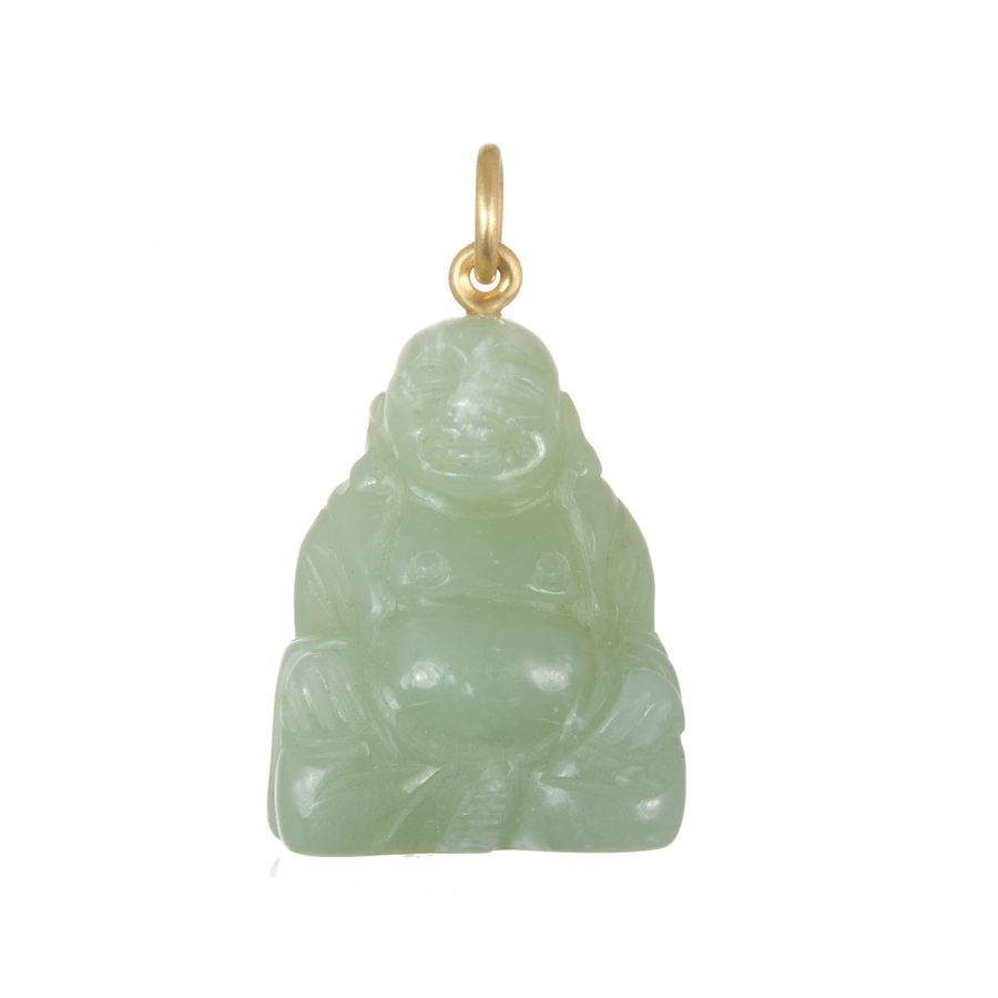 18 Karat Gold Gemstone Buddha Charms - Sold Separately