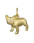 18 Karat Gold French Bulldog Charm