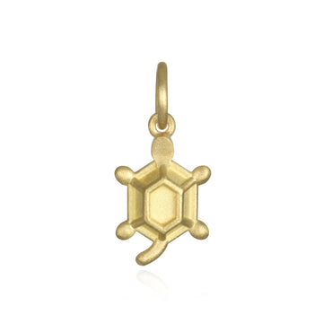 18 Karat Gold Baby Turtle Charm