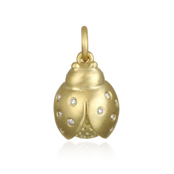 18 Karat Gold Ladybug Charm