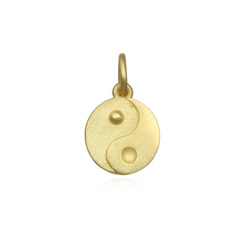 18 Karat Gold Yin and Yang Charm
