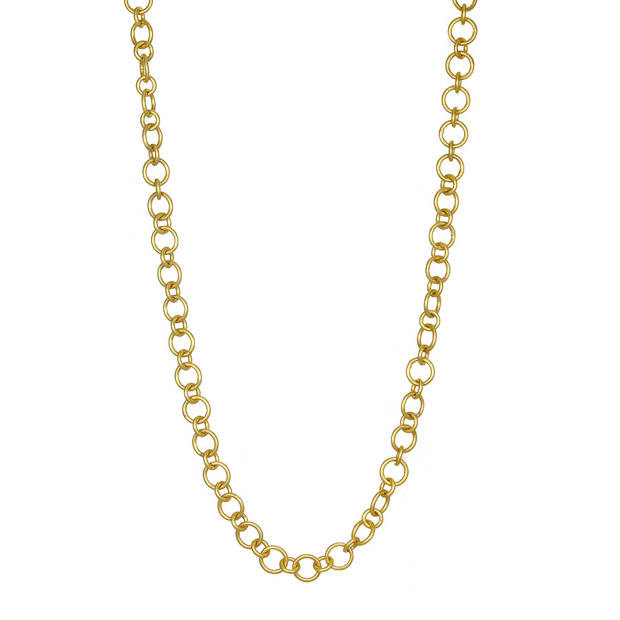 18 Karat Gold Rolo Chain