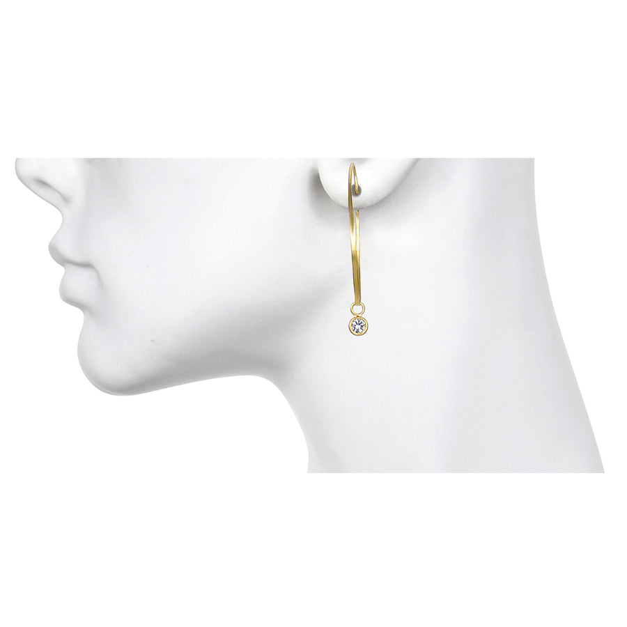 Hammered Wire Earrings