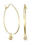 Hammered Wire Earrings