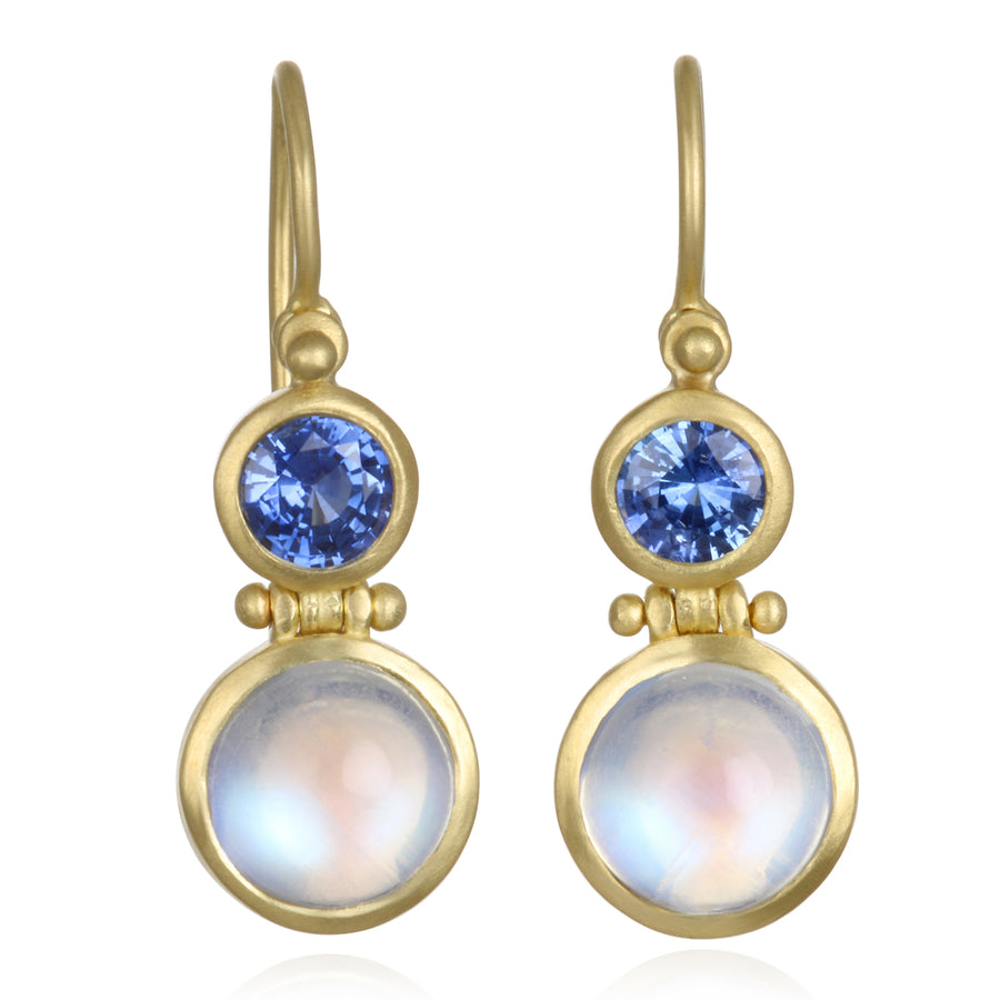 Moonstone Hinge Earrings