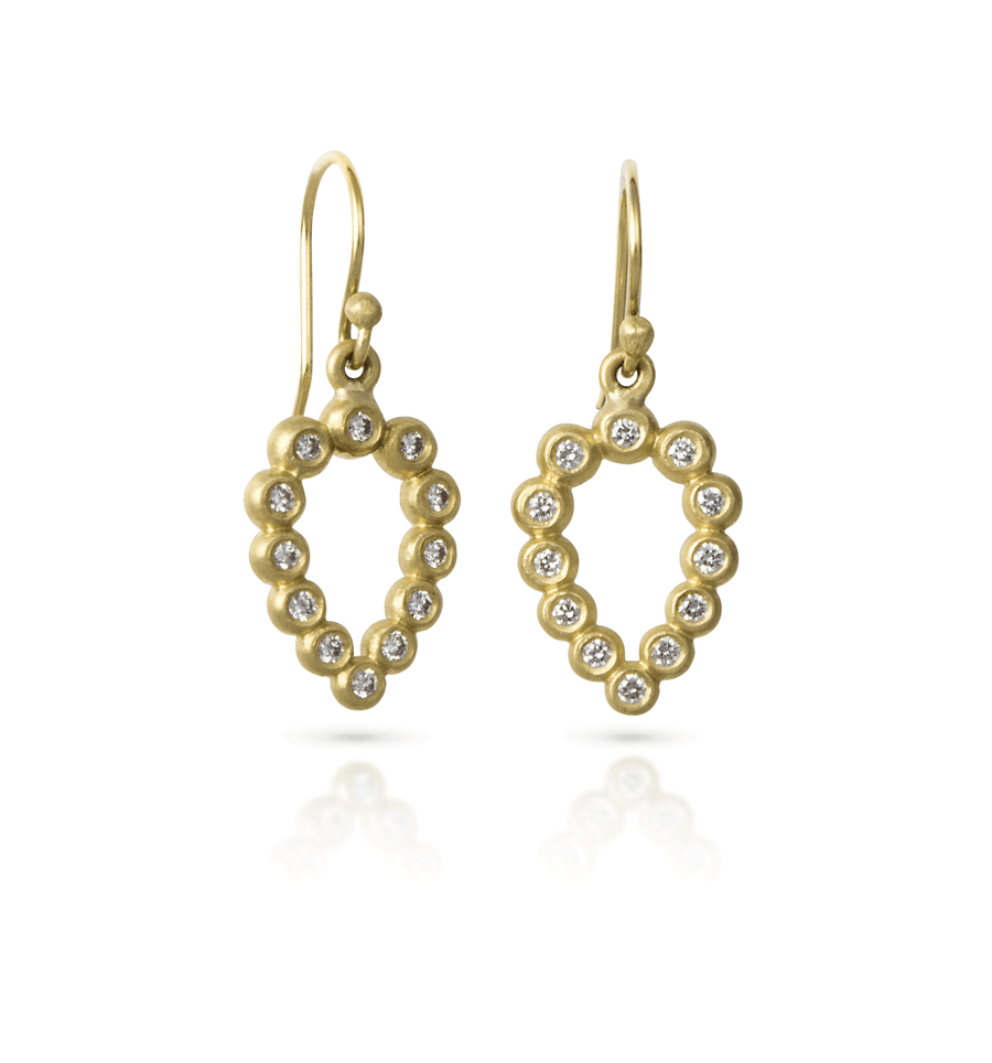 Diamond Teardrop Earrings