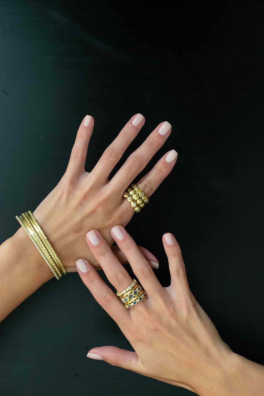 18 Karat Gold  Diamond Eternity Band