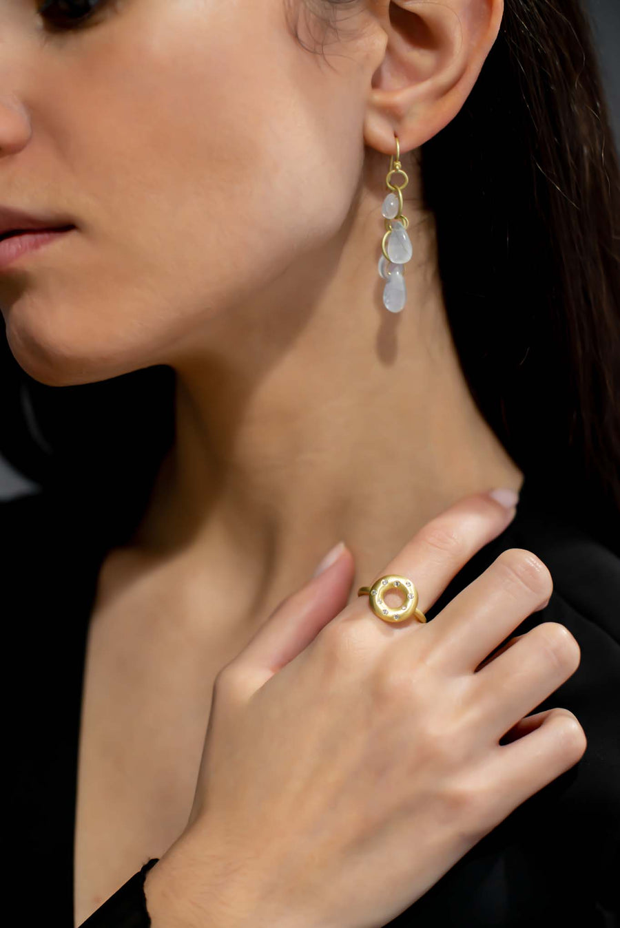 Opal Briolette Earrings