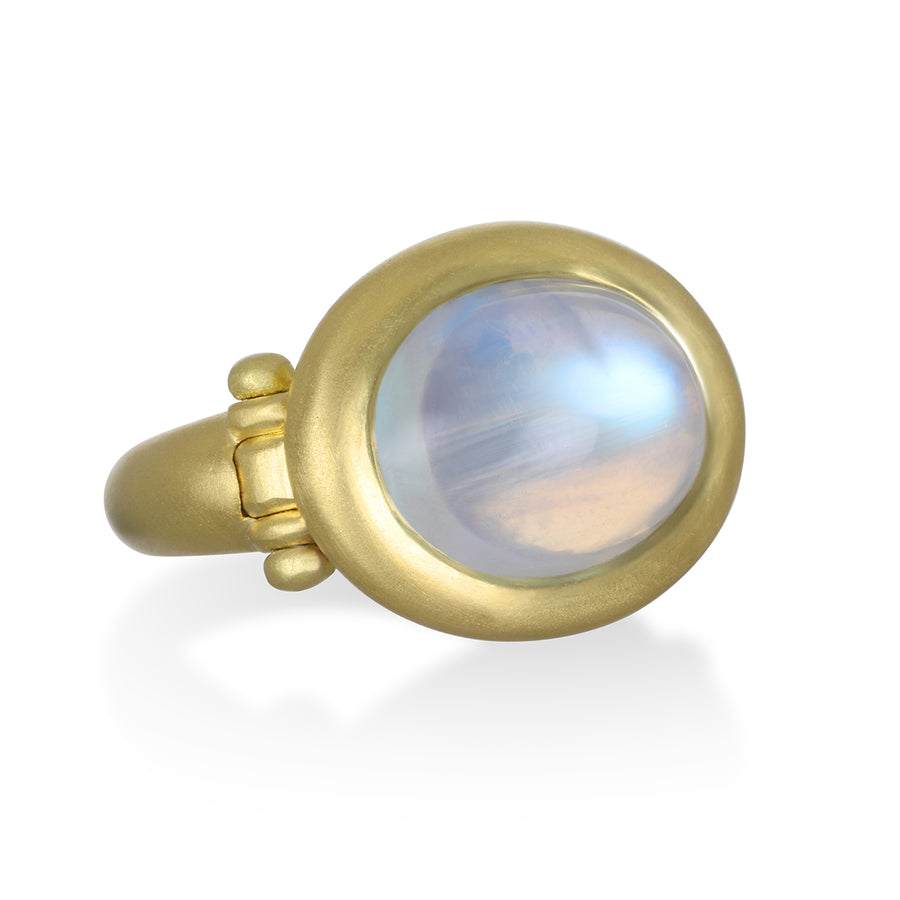 Rainbow Moonstone Ring