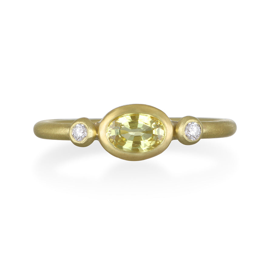 Yellow Sapphire Ring