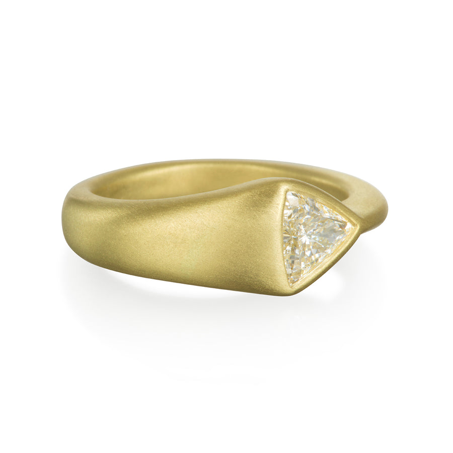 Trillion Cut Diamond Ring