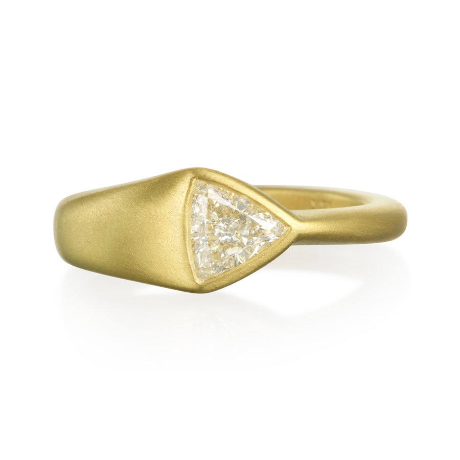 Trillion Cut Diamond Ring