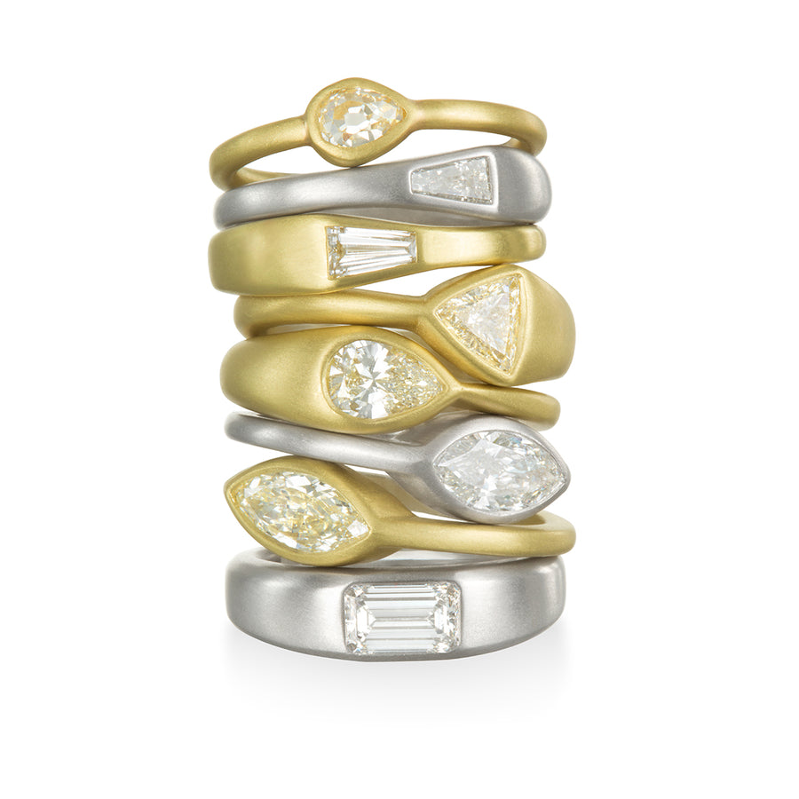 Marquise Diamond Engagement Ring
