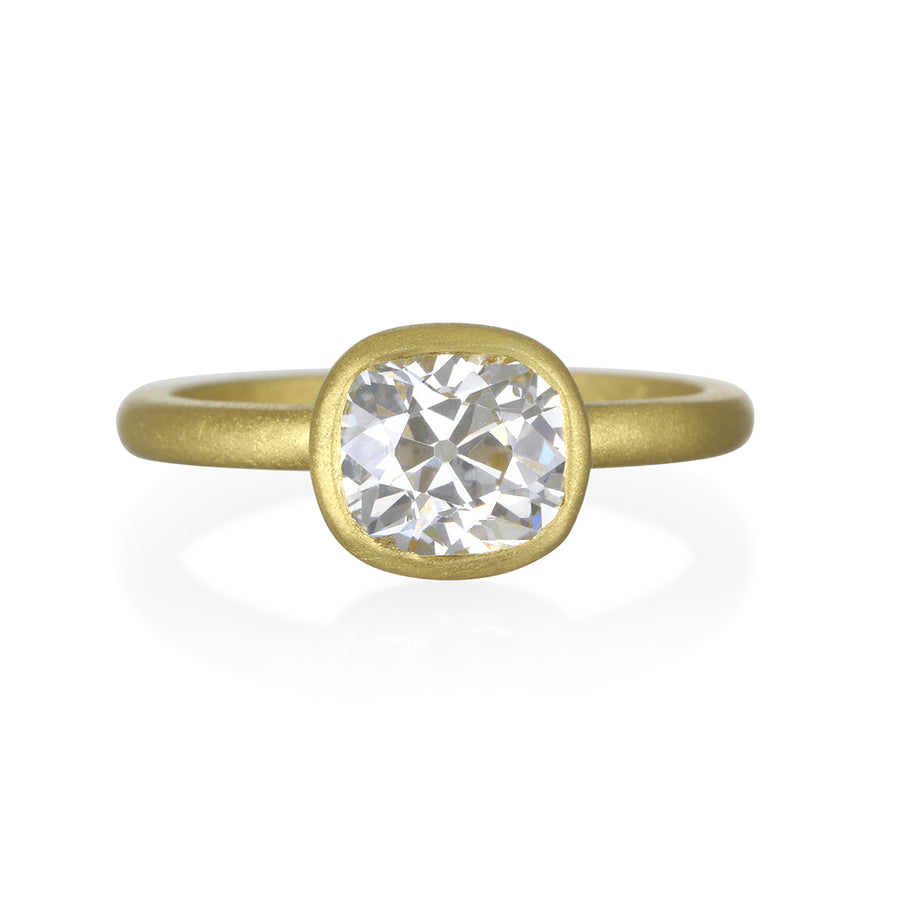 Cushion Cut Diamond Engagement Ring