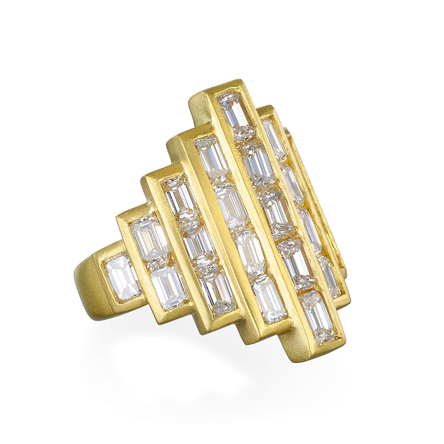 Diamond Shield Ring