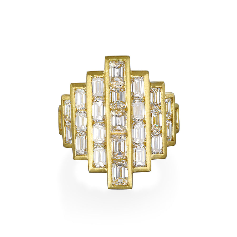 Diamond Shield Ring
