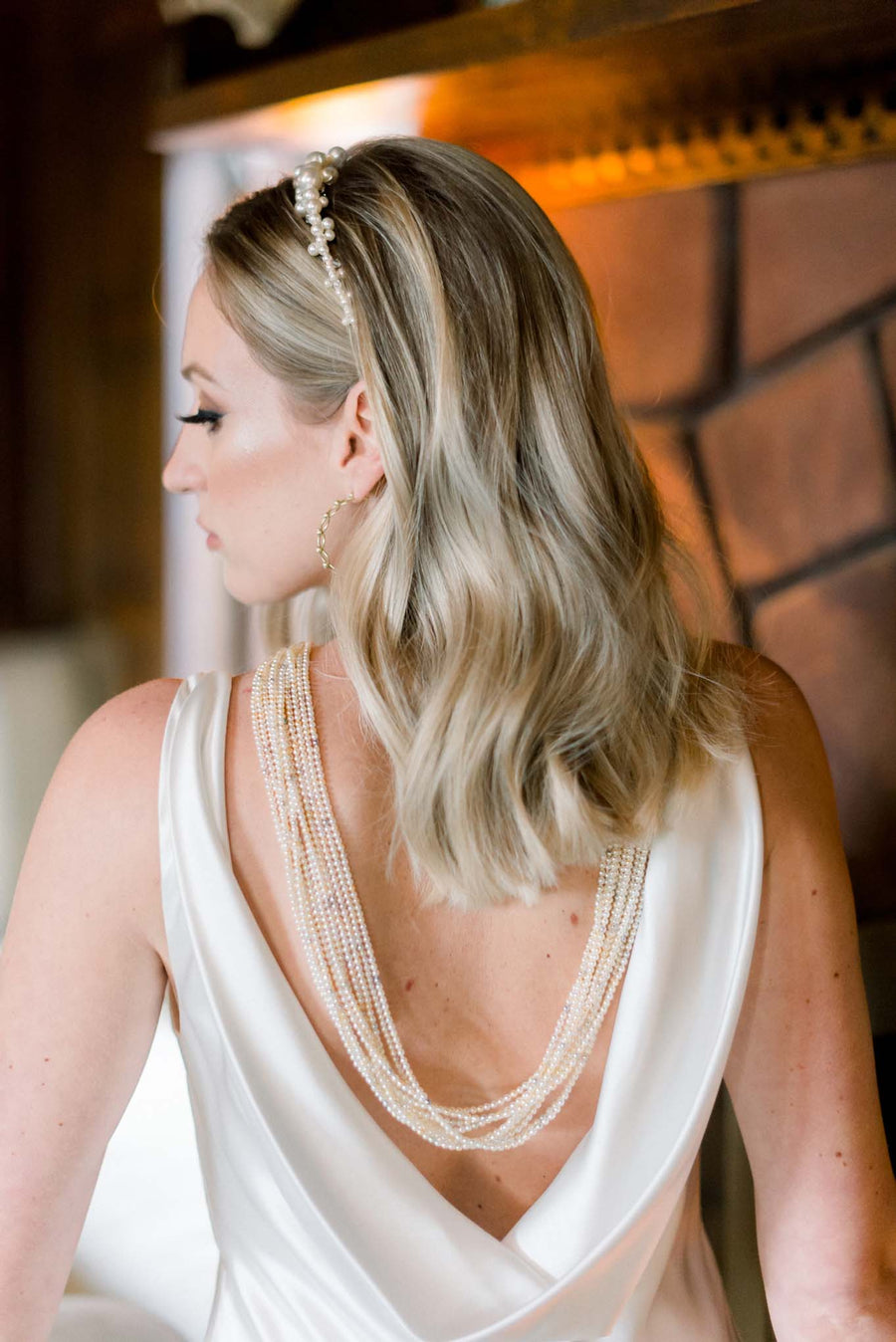 Multistrand Akoya Keshi Pearl Necklace