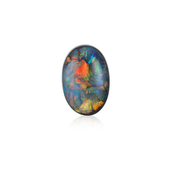 Lightning Ridge Natural Black Opal 2.87 Carats
