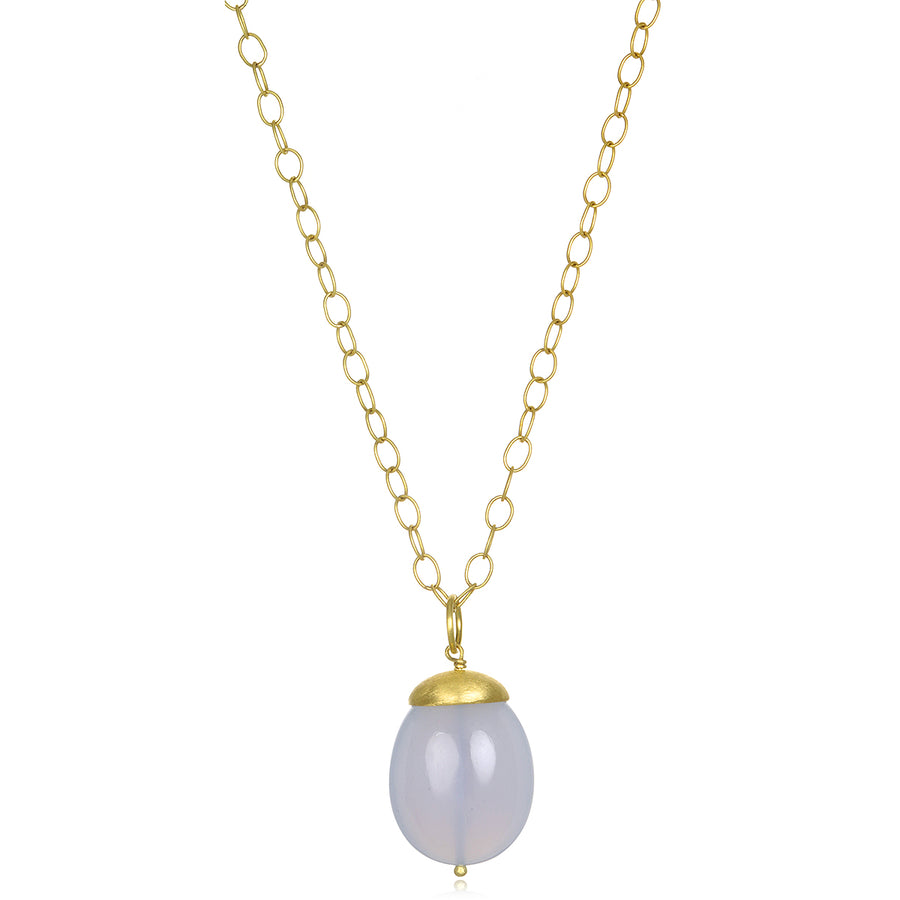 18 Karat Gold Medium Oval Link Chain