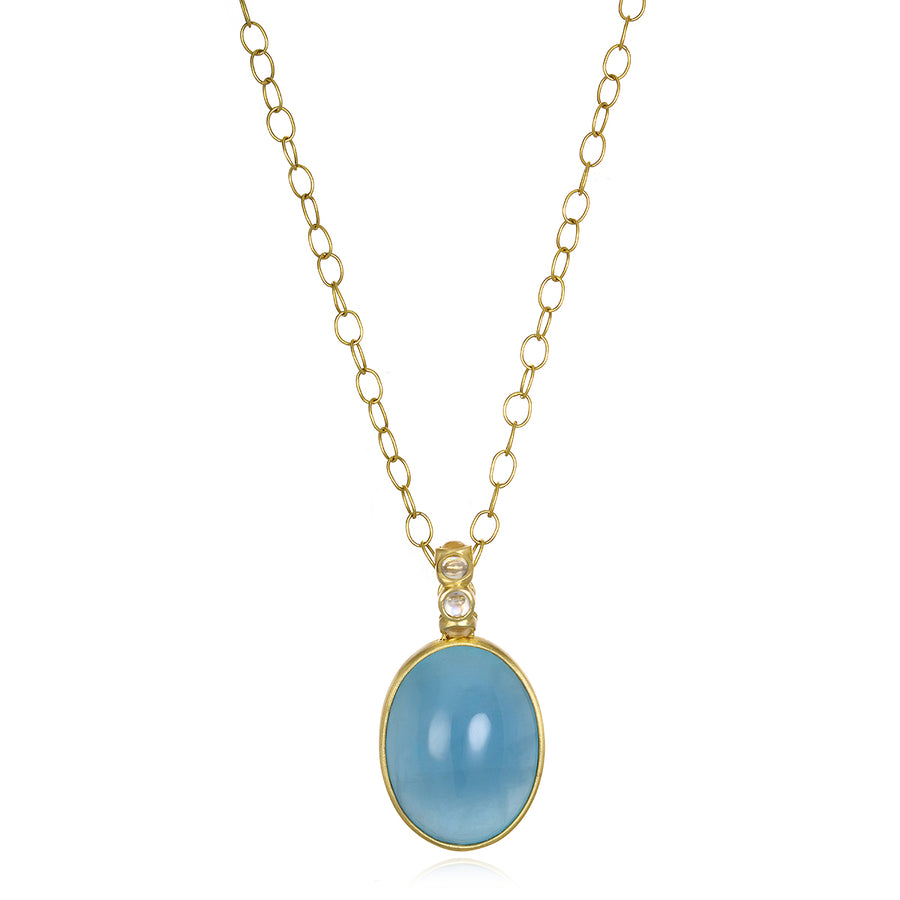 18 Karat Gold Medium Oval Link Chain