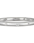 Platinum Diamond Stack Ring
