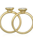 Open Bezel Diamond Ring