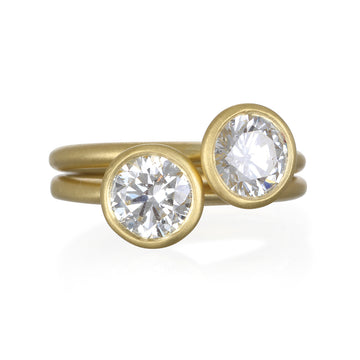 Open Bezel Diamond Ring
