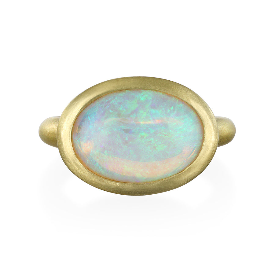 18 Karat Gold Ethiopian Opal Ring