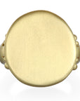 18 Karat Gold Signet Ring