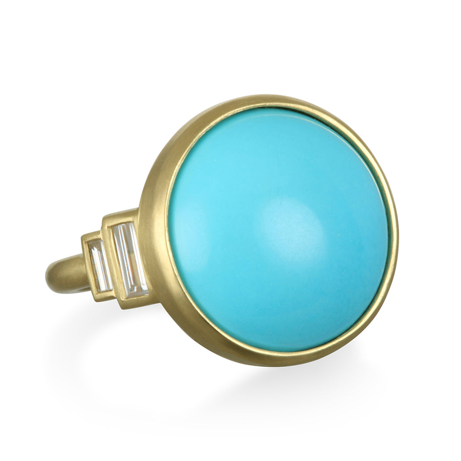 Turquoise Bezel Ring