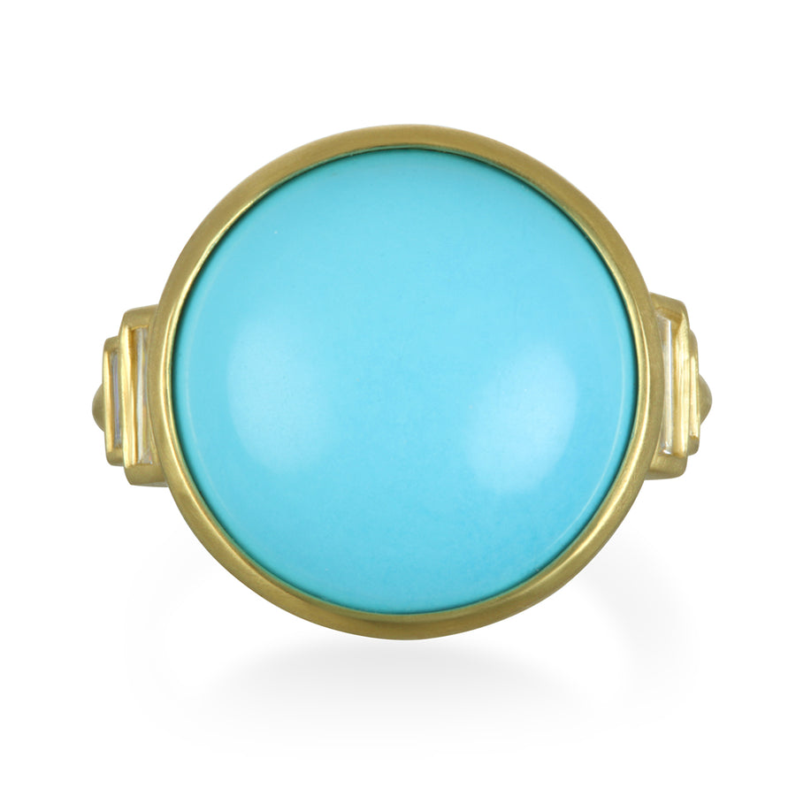 Turquoise Bezel Ring