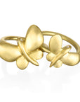 18 Karat Gold Butterfly Ring with Diamonds