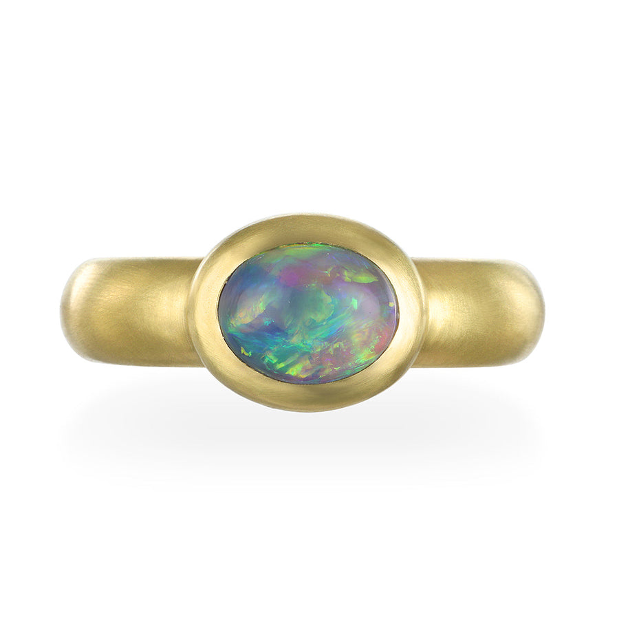 Lightning Ridge Natural Black Opal 2.18 Carats