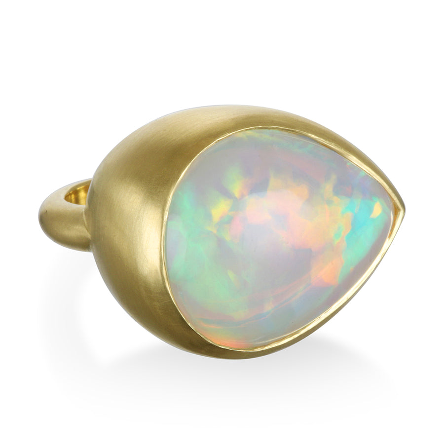 Teardrop Opal Ring