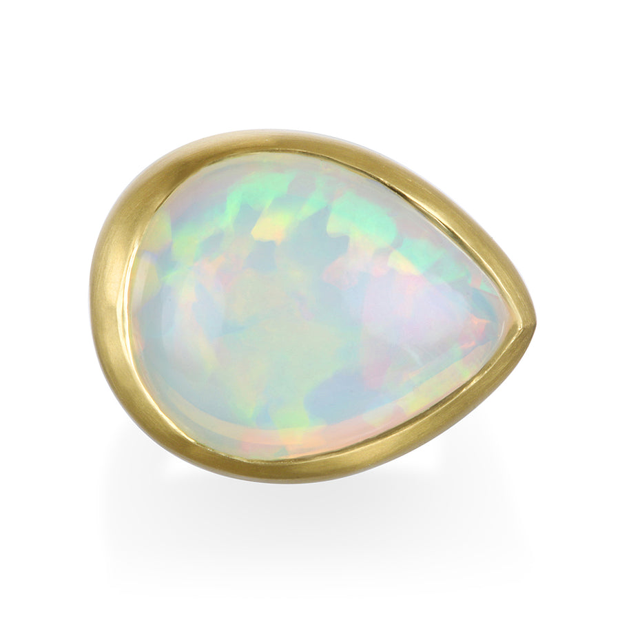 Teardrop Opal Ring
