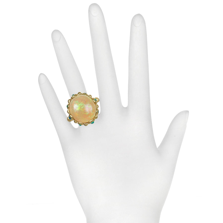 Ethiopian Opal Ring